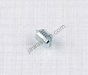 Lock of speedometer drive cable - bolt M5x8 (Jawa 350) / 