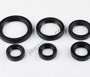 Sealing ring of engine - set, 6pcs (Jawa 50 Babetta 210) / 