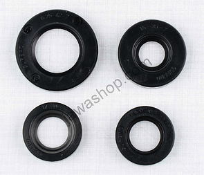 Sealing ring of engine - set, 4pcs (Jawa 50 Pionyr 20 21 23) / 