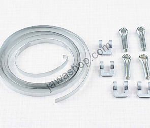 Clamp of front fork rubber sealing - set (Jawa 50 Pionyr) / 
