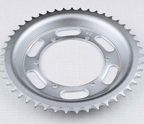 Rear chain wheel - 47t (Jawa 50 Babetta 210) / 