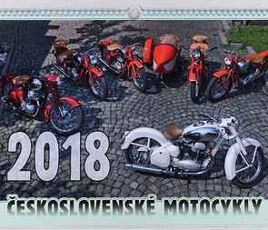 Calendar 2018 - wall 420x315mm (Jawa CZ 125 175 250 350) / 