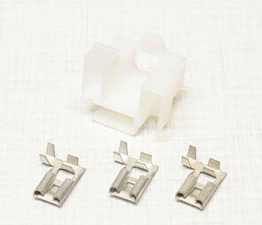 Bulb socket P43T - connector (Jawa, CZ) / Bulb socket P43T - connector (Jawa, CZ) /