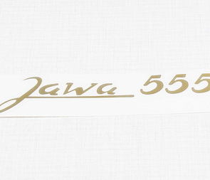 Sticker Jawa 555 135x32mm (Jawa Pionyr 555) / 