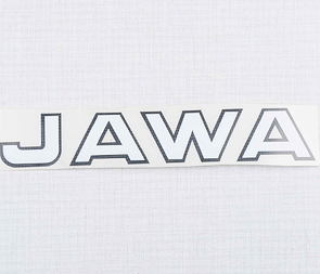 Sticker Jawa 159x27mm - black-white (Jawa) / 