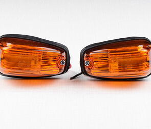 Front blinker set - rod 25mm (Jawa, CZ Panelka) / Front blinker set - rod 25mm (Jawa, CZ Panelka) /