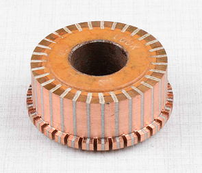 Commutator of dynamo rotor 6V (Jawa CZ 125 175 250 350 Kyvacka) / 