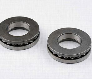 Ball bearing steering set - complete (Jawa CZ 125 175 250 350 Kyvacka) / 