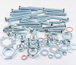 Engine bolt & nut pack (Jawa 250 Kyvacka) / 