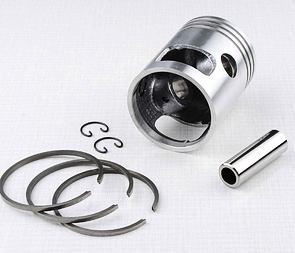 Piston set 58.00 - 60.00mm, pin 16mm - RIGHT (Jawa 350 - 6V) / 