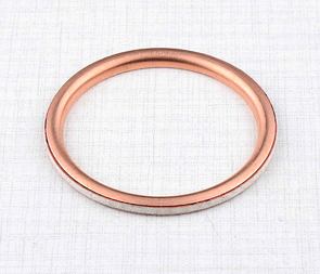 Sealing ring of exhaust pipe - copper (Jawa 250 350) / Sealing ring of exhaust pipe - copper (Jawa 250 350) /
