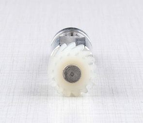 Speedometer gear drive complete - 15t (Jawa 350 638 639 640) / 