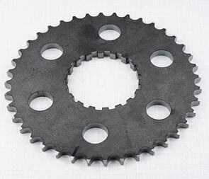 Rear chain wheel - 40t (CZ 175 scooter 501 502) / 