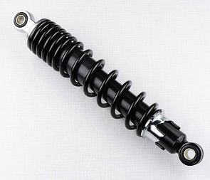 Rear shock - black spring (CZE) (Jawa 350 634 638 639 640) / 