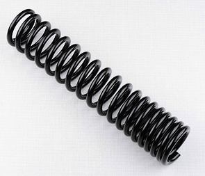 Spring of rear shock - black, progress (Jawa 638 - 640) / 