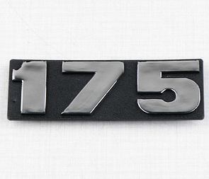 Plastic logo '175' (CZ 125 175 477 487) / 