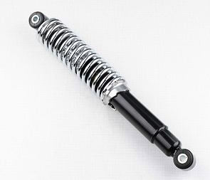 Rear shock - chrome (Jawa 50 Babetta 207 210) / 