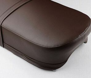 Seat dark brown - flat (Jawa CZ 250 350 Panelka) / 