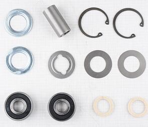 Wheel hub bearing set with spacer 44mm (Jawa CZ 125 175 250 Kyvacka) / Wheel hub bearing set with spacer 44mm (Jawa CZ 125 175 250 Kyvacka) /