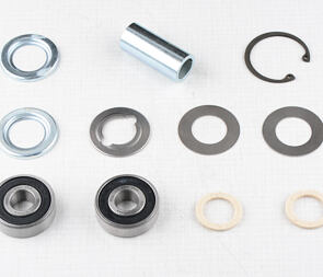 Wheel hub bearing set with spacer 50mm (Jawa CZ 125 175 250 350 Panelka) / Wheel hub bearing set with spacer 50mm (Jawa CZ 125 175 250 350 Panelka) /