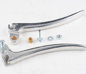 Brake and clutch lever set (Jawa CZ 125 175 250 350 Kyvacka) / Brake and clutch lever set (Jawa CZ 125 175 250 350 Kyvacka) /