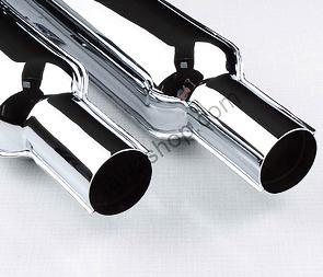 Exhaust silencer set (Jawa 500 OHC 15-01) / 