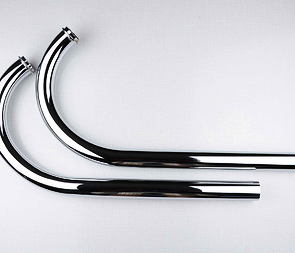 Exhaust pipe set - longer (Jawa 350 Kyvacka) / 