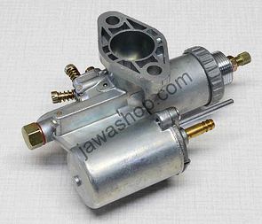 Carburetor 26mm with long pin - threaded lid (Jawa CZ 125 175 250 350) / 