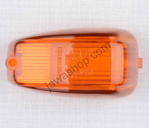 Blinker glass - oval, orange (Jawa 250 350 Panelka) / 