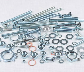 Engine bolt & nut pack (Jawa 350 Kyvacka) / 