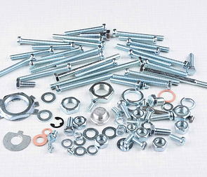 Engine bolt & nut pack (CZ 125 175 476-488) / 