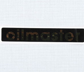 Sticker Oilmaster 120x20mm - paper (Jawa 350 Californian) / 