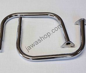 Rear handle L+R set - chrome (Jawa 350 638 639) / 