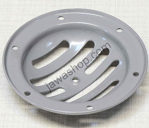 Electric horn cover - grey (Jawa 50 Pionyr) / Electric horn cover - grey (Jawa 50 Pionyr) /