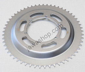 Rear chain wheel - 57t (Jawa 50 Babetta 210) / 
