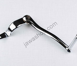 Gear lever - chrome (Jawa 50 Pionyr 550 555) / 