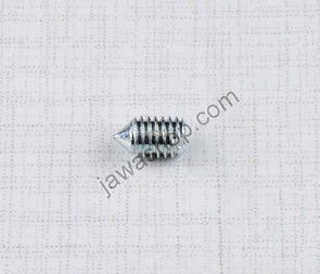 Lock of speedometer drive cable - bolt M5x8 (Jawa 350) / 