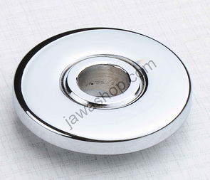 Cover of wheel bearing - chrome (Jawa 50 Pionyr) / 