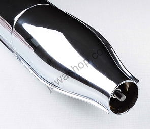 Exhaust silencer (CZ 175 Scooter 502) / 