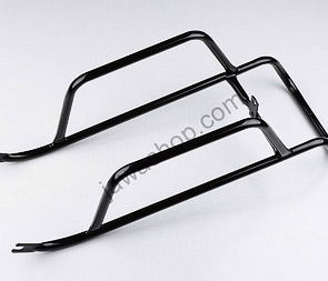 Rear carrier - low mount black (Jawa 50 Babetta 210) / 