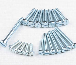 Engine bolt pack - 20 pcs (Jawa 350 638 639 640) / 