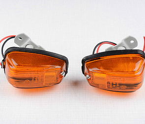 Rear blinker L+R set (Jawa 250 350 Bizon) / 