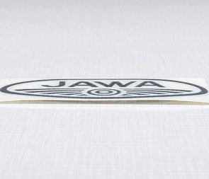 Sticker logo Jawa 100x50mm - black (Jawa) / 