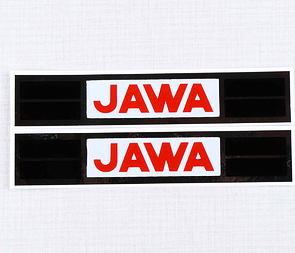 Fuel tank sticker set 160x30mm (Jawa 50 Babetta 207) / 