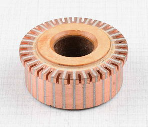 Commutator of dynamo rotor 6V (Jawa CZ 125 175 250 350 Kyvacka) / 