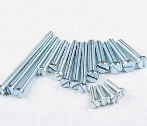 Engine bolt pack - 18 pcs (Jawa 350 Kyvacka) / 