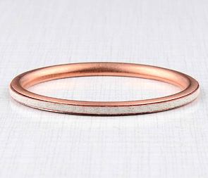 Sealing ring of exhaust pipe - copper (Jawa 250 350) / Sealing ring of exhaust pipe - copper (Jawa 250 350) /