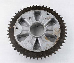 Rear chain wheel - 52t (Jawa CZ 125 175 250 350 634-640) / 