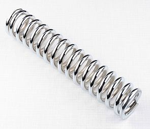 Spring of rear shock - chrome (CZ 125 175 476 477) / 