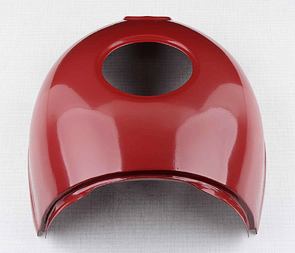 Headlamp cover upper - with switchbox hole (Jawa 250 350 Kyvacka) / 